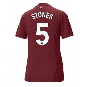 Manchester City John Stones #5 Tredje skjorte til dame 2024-25 Kortermet